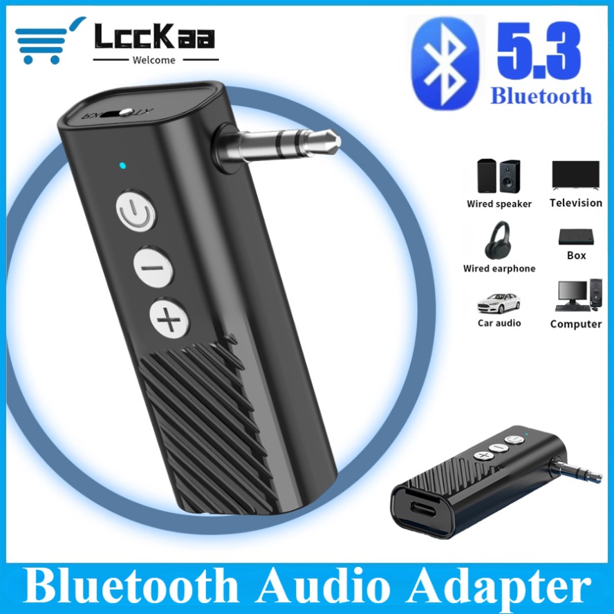 Car Jack - LccKaa 車 Bluetooth 5.3 トランスミッターレシーバー 3