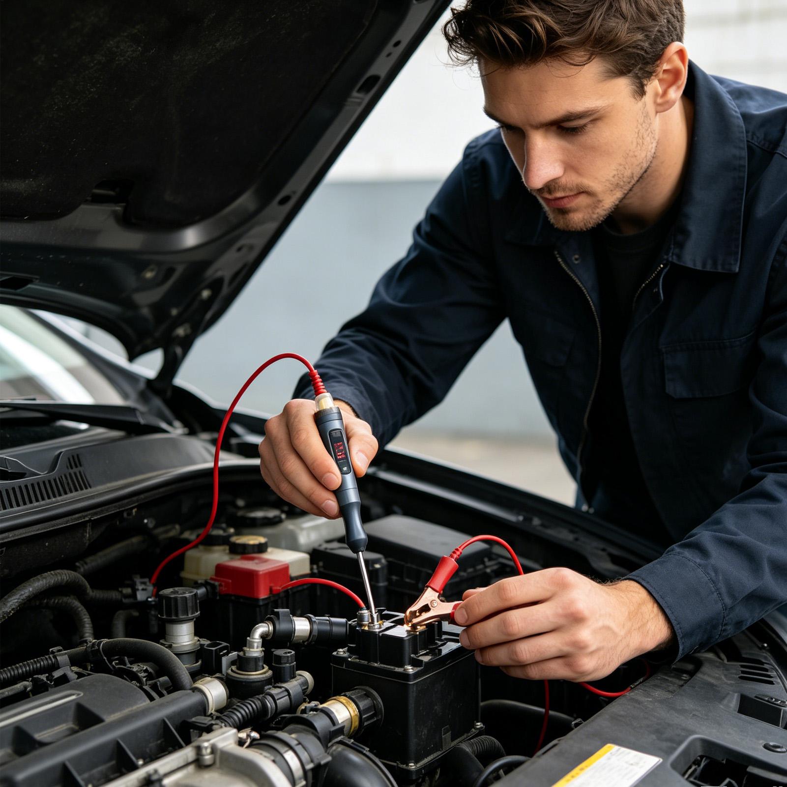 テストライト自動車用0-45V LEDデジタル電圧表示診断ツ - Car Diagnostic Tool のレビューと価格