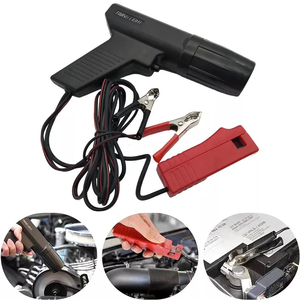 12V 車の点火タイミングガンガソリンエンジン点火タイミング - Timing Light Gun のレビューと価格