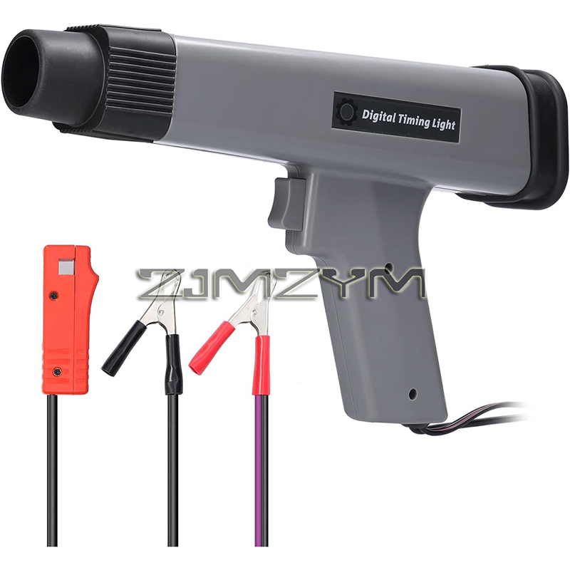 12Vデジタルディスプレイ点火タイミングライトガン車オートバ - Timing Light Gun のレビューと価格