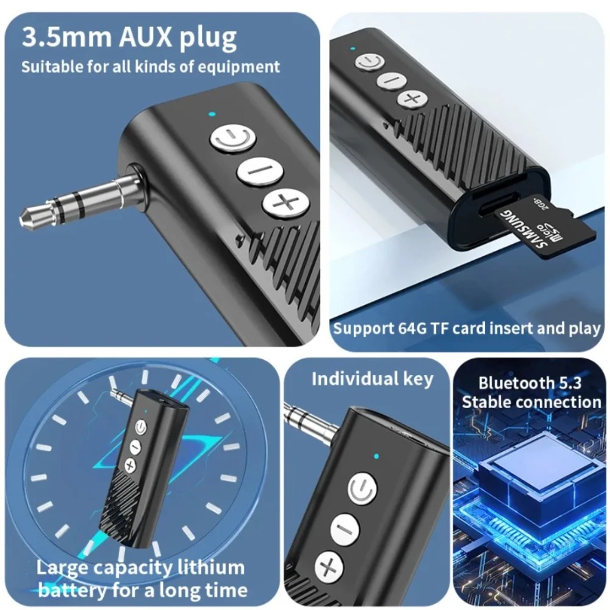 LccKaa 車 Bluetooth 5.3 トランスミッタ - Car Jack のレビューと価格
