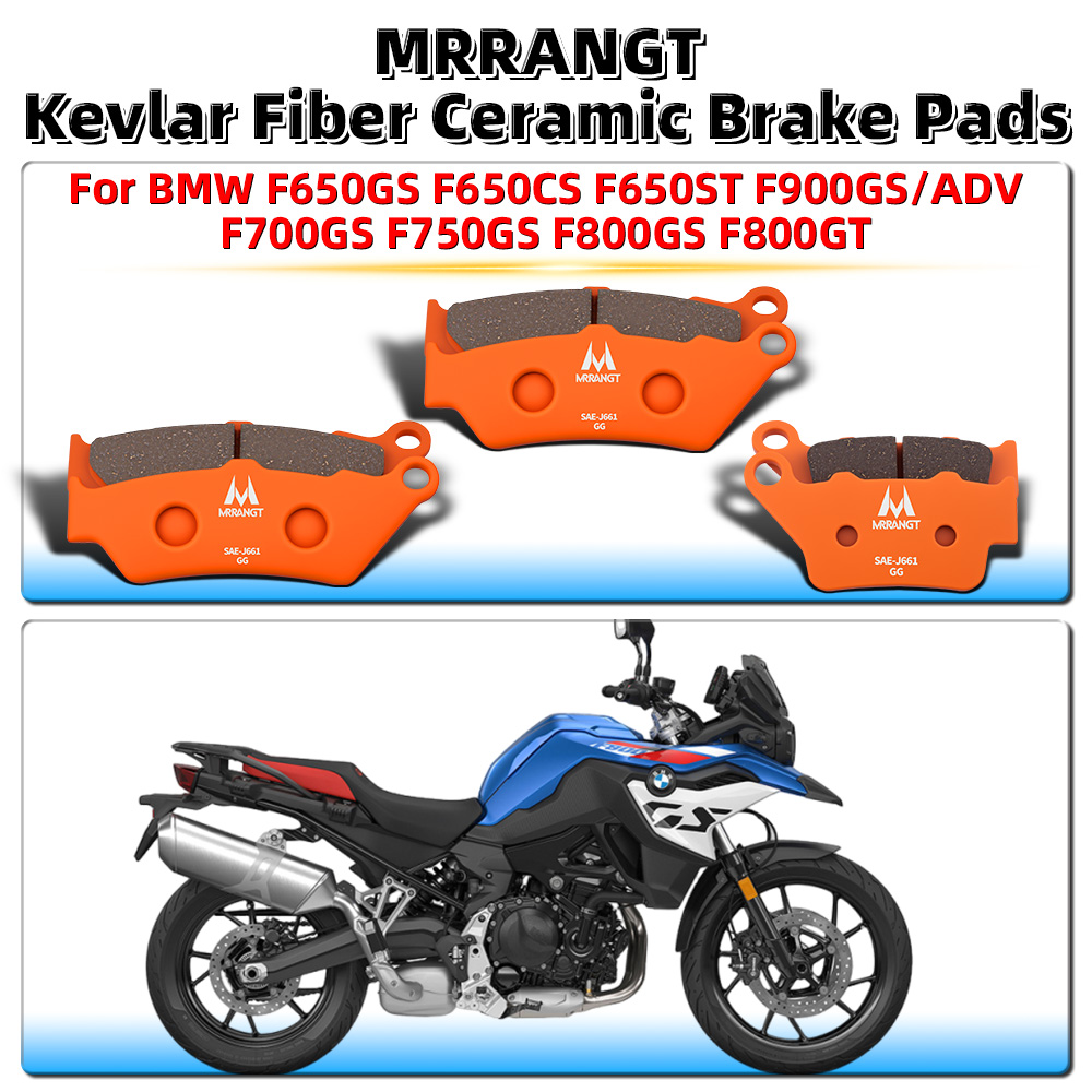 MRRANGT オートバイフロントリアセラミックブレーキパッ - Brake Pad Set のレビューと価格