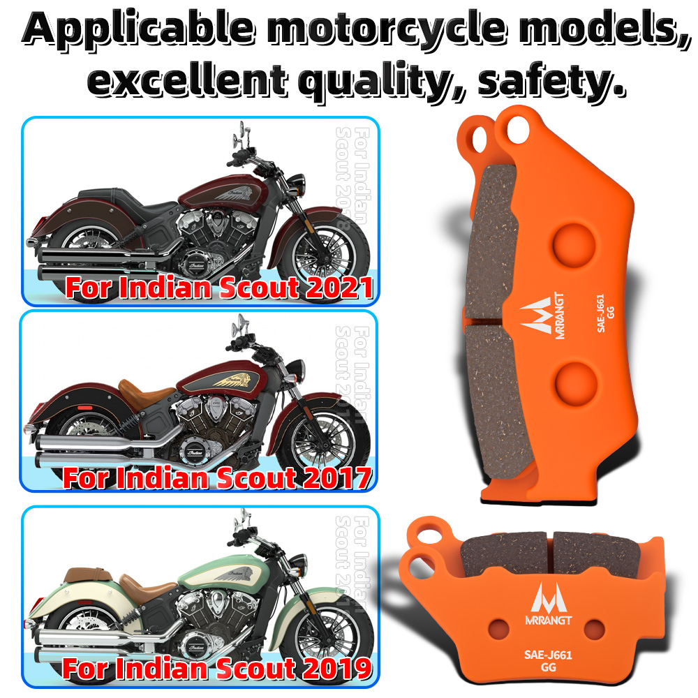 MRRANGT セラミックブレーキパッド インディアンスカウ - Brake Pad Set のレビューと価格